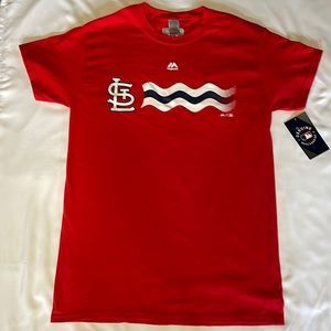 Men’s Small Red STL Cardinals T-Shirt